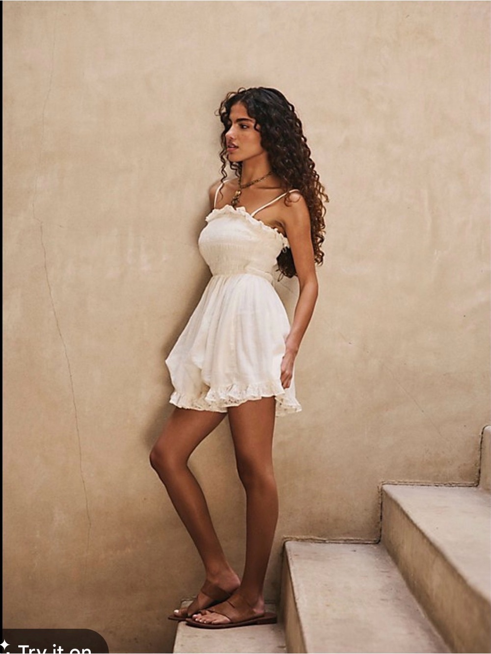 NWT Free People Josephine Bustle Mini Dress - Picture 2 of 5